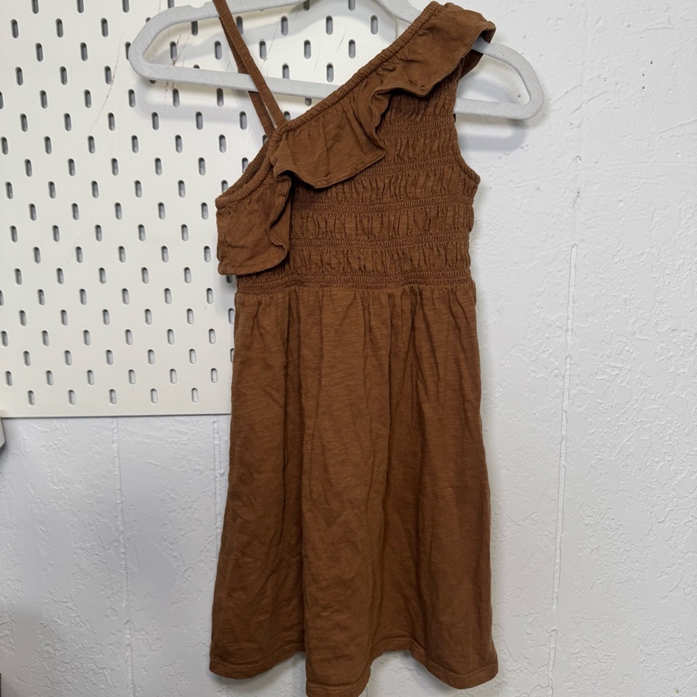 Old‎ Navy Kids Size 5T Girls Dress Brown Boho Academia